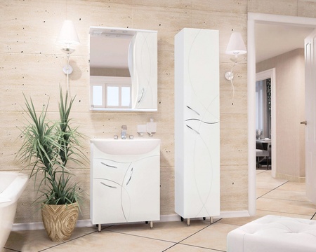 Зеркало-шкаф Style Line Амелия 65 (65x83) ЛС-00000013 белый