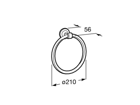 Полотенцедержатель Roca Hotels Classic 815425001