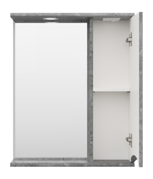 Зеркало-шкаф (60х75) Misty Атлантик 60 правый П-Атл-4060-050П