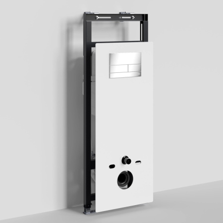 Инсталляция для подвесного унитаза WasserKraft Salm 27TLT.010.ME.WH.CH04