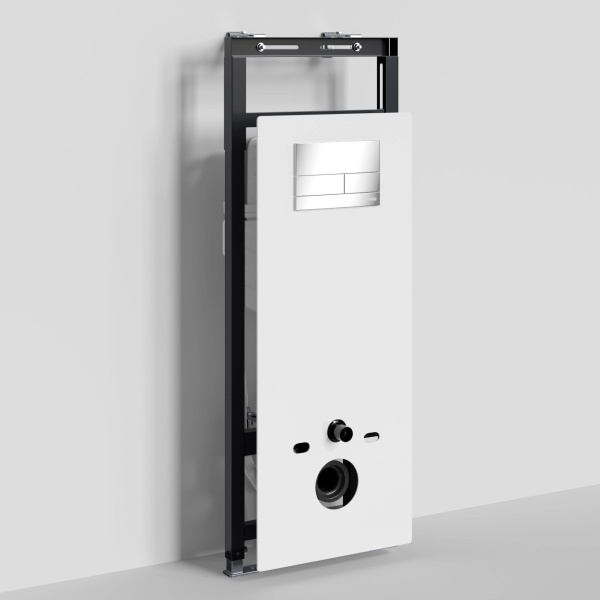 Инсталляция для подвесного унитаза WasserKraft Salm 27TLT.010.ME.WH.CH04