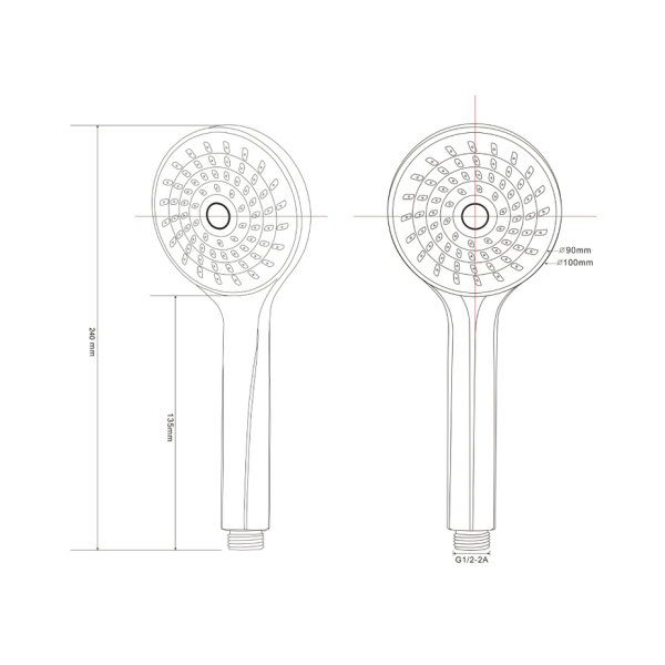 Ручной душ Esko  SSP751
