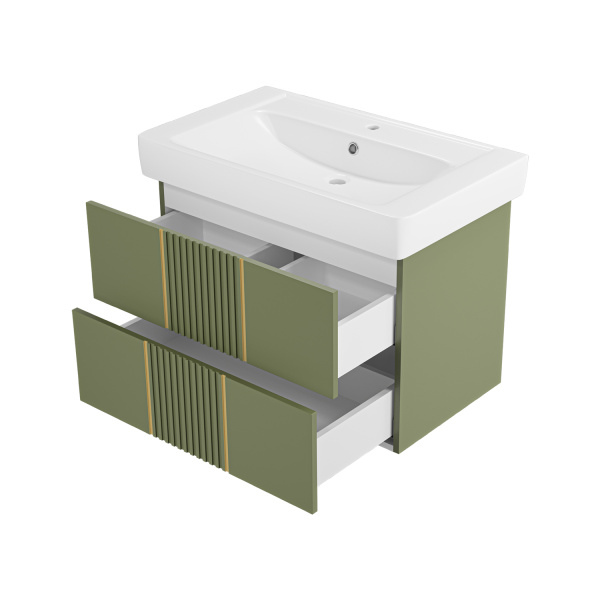 Тумба с раковиной 80 см Brevita Vega УТ000022676