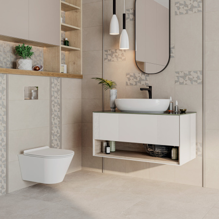 Унитаз подвесной безободковый Kerama Marazzi Plaza Modern PLMR.wc.02 (без сиденья)