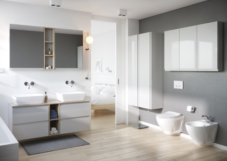 Тумба Cersanit MODUO 60 под столешницу SB-SZ-MOD60-BL/Wh