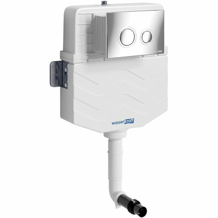 Смывной бачок WasserKRAFT Aller 10TLT.031.ME.CH01 (без клавиши смыва)