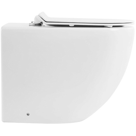 Унитаз приставной безободковый BelBagno Sfera-r BB2141CBR/SC