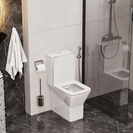 Унитаз компакт Cerutti SPA Ellero CT8458 с бачком и сиденьем Микролифт