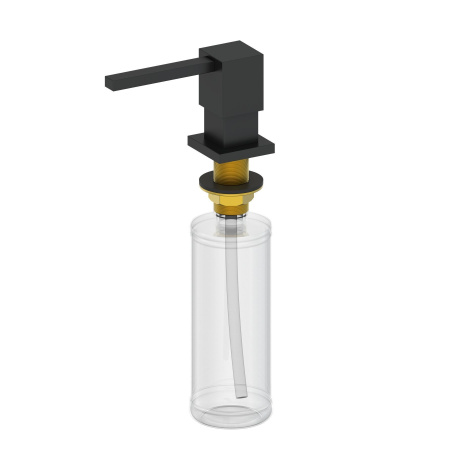 Дозатор мыла WONZON & WOGHAND, черный матовый WW-88SD01-MB