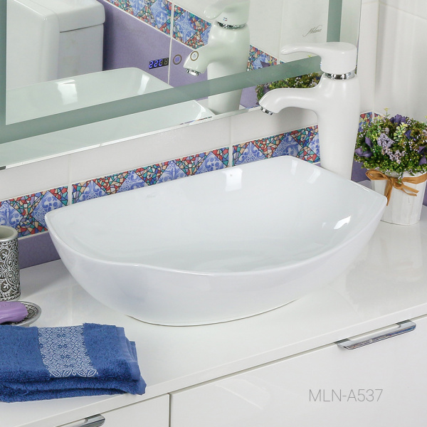 Раковина накладная (55,5х40) Melana 78413-805