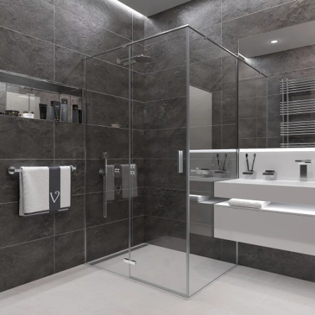 Душевой уголок Veconi Rovigo (80х80) RV073-8080-01-C4