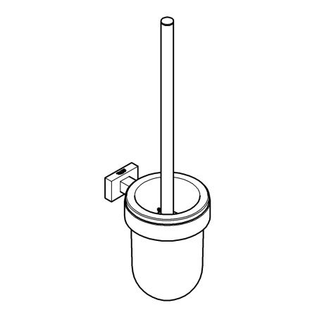 Ёршик подвесной Grohe Essentials Cube 40513 DC1 (40513DC1) суперсталь