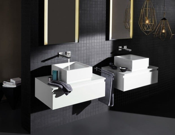 Смеситель для раковины на два отверстия Grohe Eurocube Joy 19997 000 (19997000) хром