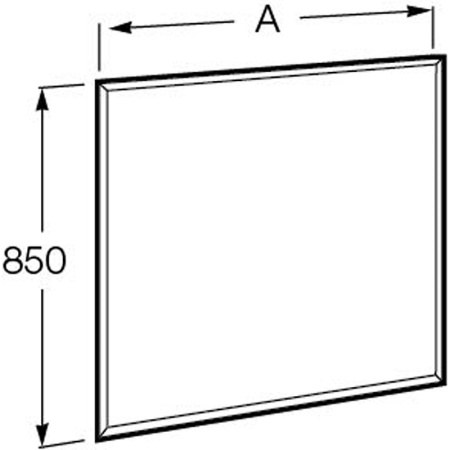 Зеркало (60х85) Roca Aneto 812362000