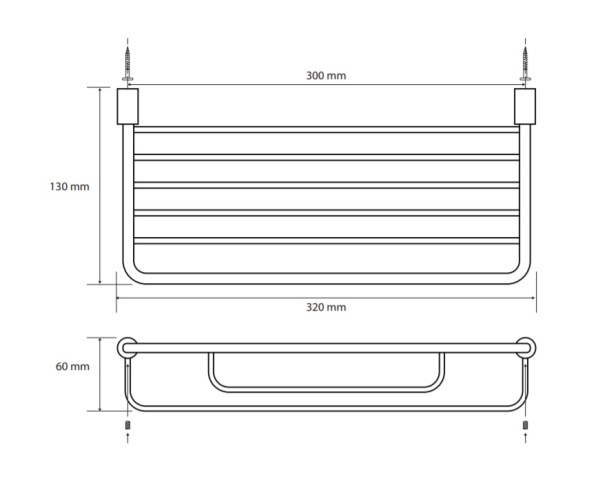 Полочка в ванную BEMETA CYTRO 146208112