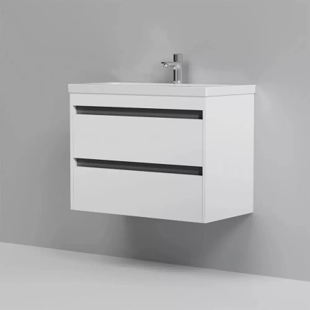 Тумба без раковины 75 см Am.Pm Pulse M91FHX0752WG белый глянец