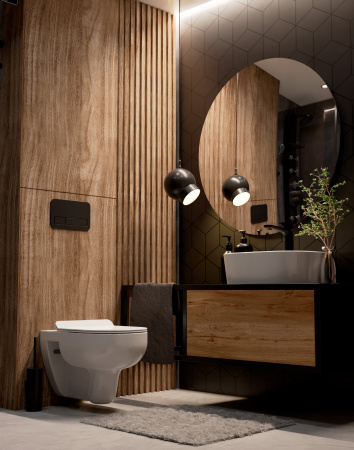 Унитаз подвесной безободковый AQUAme AQM2008