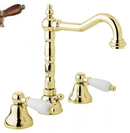 Смеситель Для Раковины Cezares FIRST FIRST-BLS2-03-Nc золото