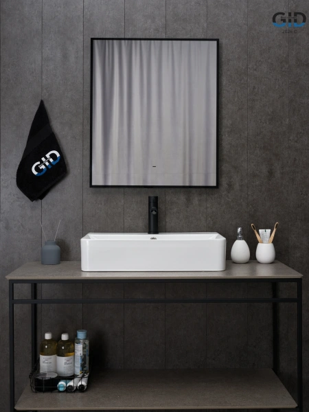 Раковина накладная (61х35,5) Gid N1344