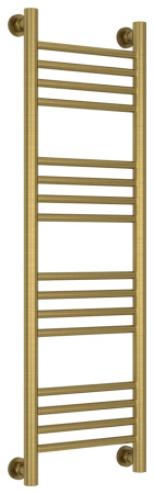 Полотенцесушитель Водяной Прямая Сунержа Богема + (100х30) Состаренная Латунь 051-0220-1030