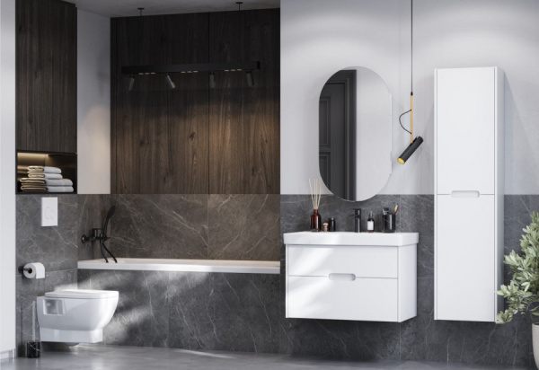 Тумба с раковиной Aquaton Оливия 80 1A2831K0OL010