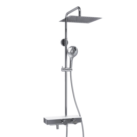 Душевая система WasserKRAFT A113.118.101.CH Thermo