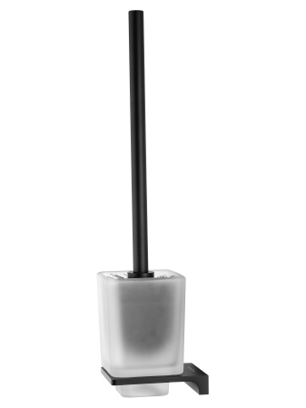 Туалетный ершик в комплекте WONZON & WOGHAND ECLIPSE, черный WW-9129-BL