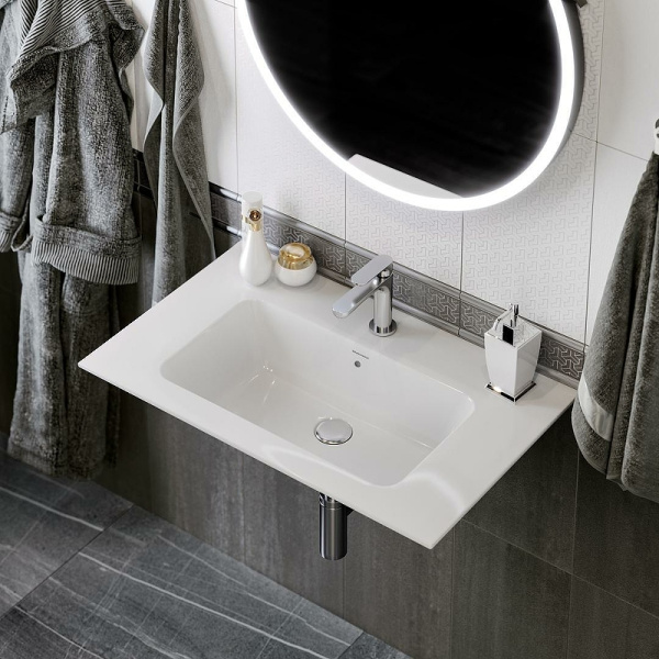 Раковина подвесная (75х46) Kerama Marazzi Piano PI.wb.75