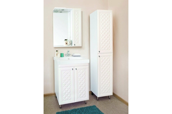 Пенал напольный Style Line Канна 36 ЛС-00000193 белый