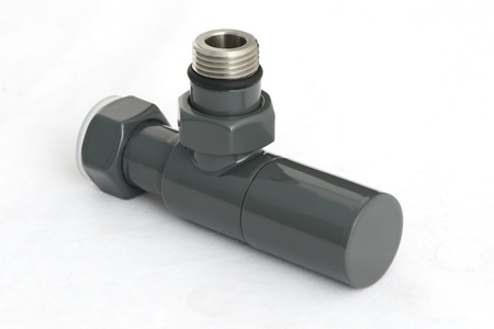 Вентиль Сунержа угловой цилиндр (G 1/2" НР х G 3/4" НГ) 7043-1400-1234 серый