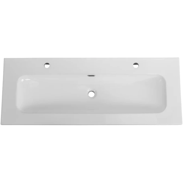 Керамическая раковина с двумя отверстиями под смеситель CEZARES CZR-8073-120-1-2