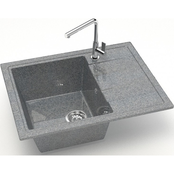 Кухонная мойка Marrbaxx Анастасия Z150 Z150Q008 темно-серый