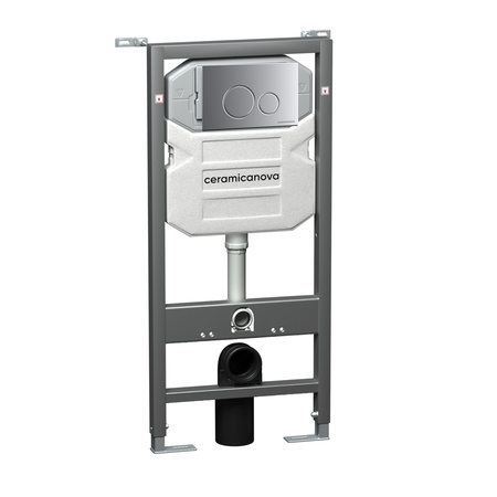 Система инсталяции для подвесного унитаза 3 в 1 Ceramica Nova Envision/ Round CN1001M