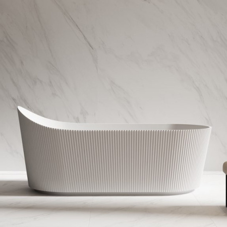 Акриловая ванна (170х80) ABBER AB9445MW без гидромассажа, белый