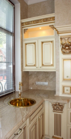 Кухонная мойка Rerih Polaris Gold