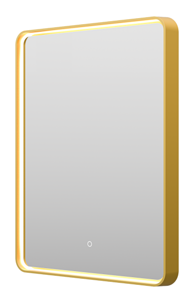 Зеркало (60х80)  Brevita Mercury  MER-Rett6-060/80-gold