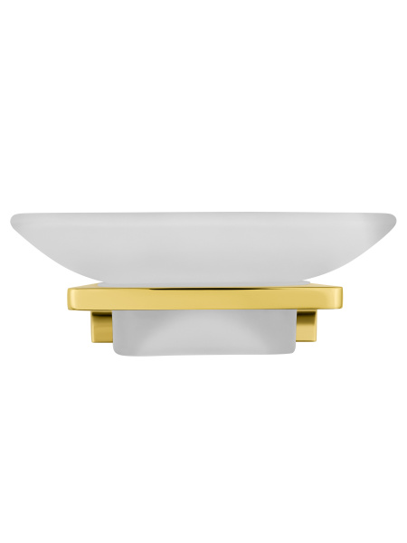 Мыльница с держателем WONZON & WOGHAND ECLIPSE, глянцевое золото WW-9122-LG