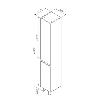 Пенал 30 Am.Pm X-Joy M85ACSR0306WG