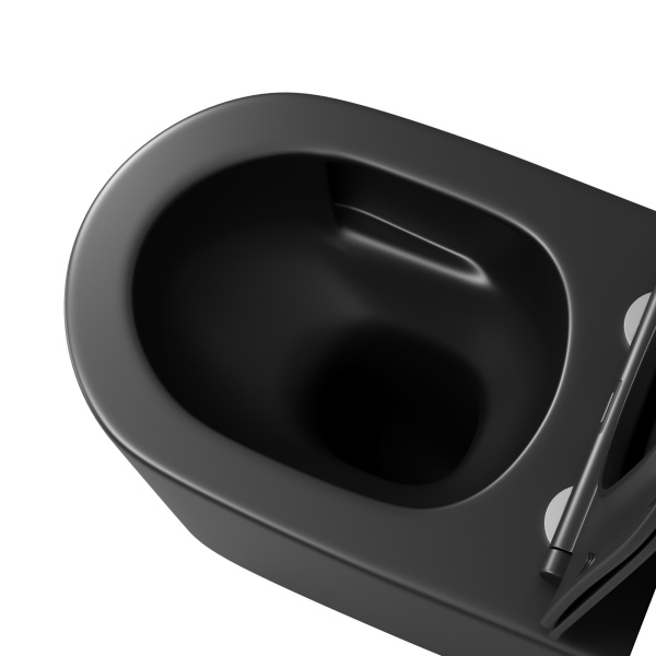 Унитаз подвесной безободковый Grossman  GR-4499BMSQ с сиденьем микролифт