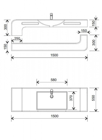Раковина Kolpa-San TWIN CONCEPT
