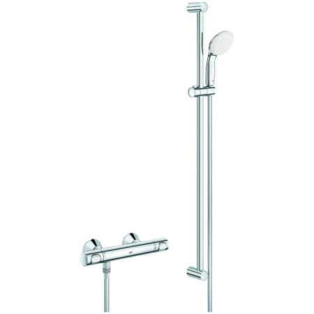 Термостат для душа с душевым гарнитуром Grohe Grohtherm 500 34797 000 (34797000) хром