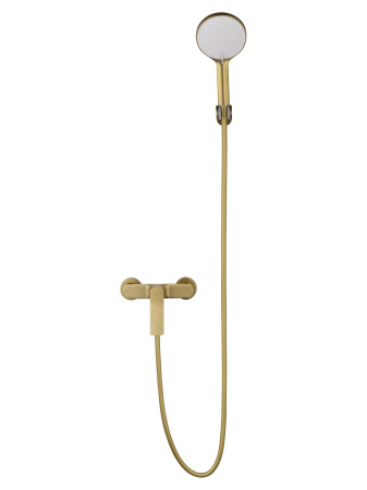 Смеситель для душа WONZON & WOGHAND, брашированное золото WW-B2585-BG