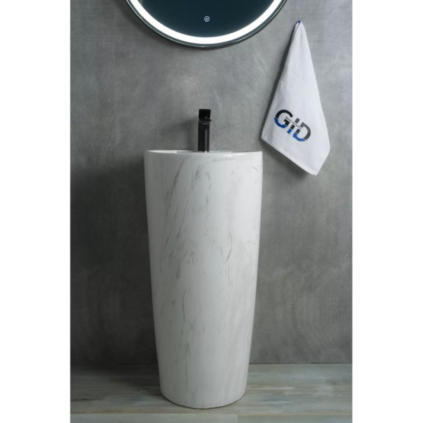 Раковина напольная (40х40) Gid Nb131wgs