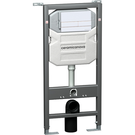 Комплект унитаза с инсталляцией Ceramicanova Balearica CN6000_1002W_1000