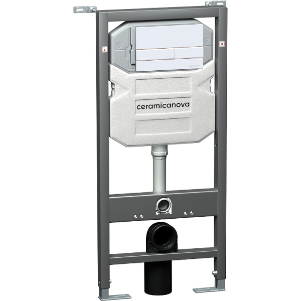 Комплект унитаза с инсталляцией Ceramicanova Balearica CN6000_1002W_1000