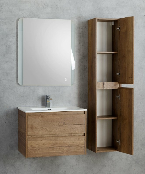 База под раковину подвесная BelBagno KRAFT-600-2C-SO-RT Rovere Tabacco