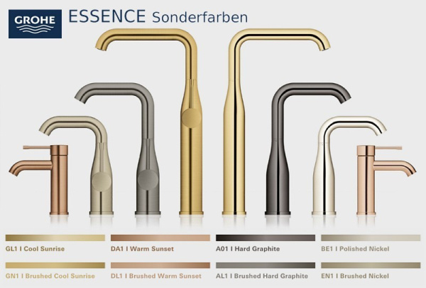 Дозатор жидкого мыла Grohe Essentials 40394 AL1 (40394AL1) темный графит матовый Дозатор жидкого мыла Grohe Essentials 40394 AL1 (40394AL1) темный графит матовый