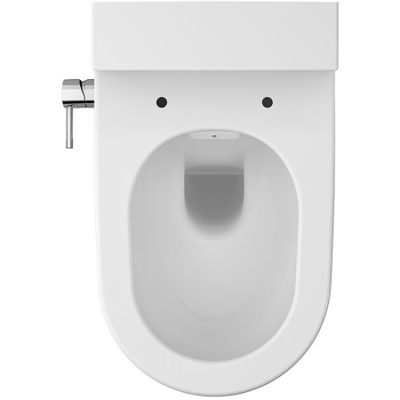 Подвесной безободковый унитаз c функцией биде Vitra Nest 5176B003-6233