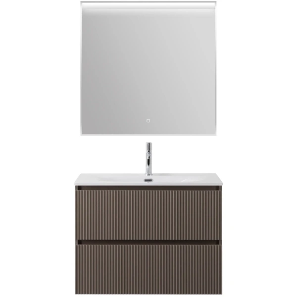 Тумба под раковину 70 BelBagno Uno UNO-MINI-700-2C-SO-СO бежевый матовый, без раковины