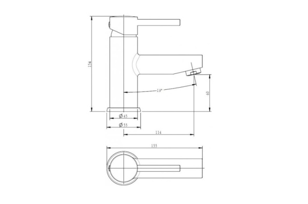 Cмеситель для раковины Koller Pool Orion OR0200